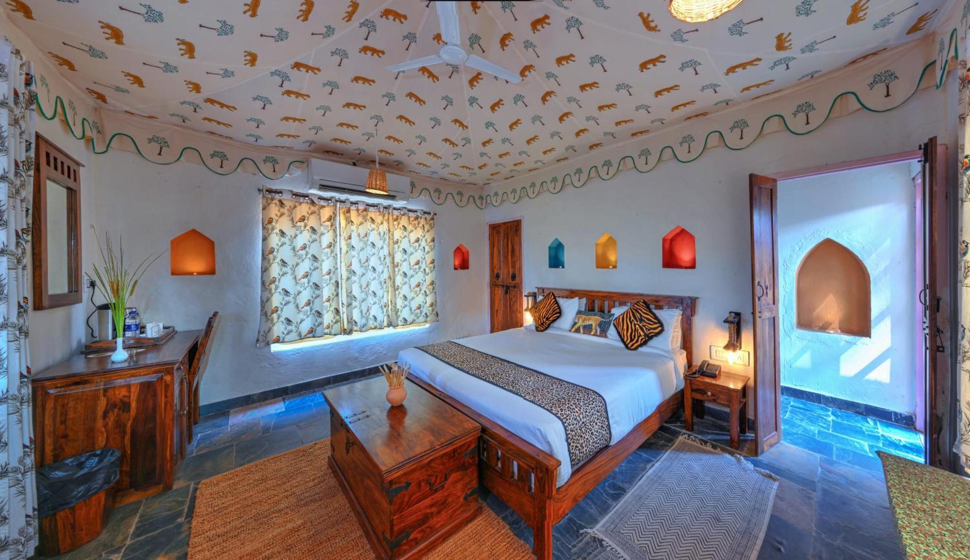 Bagh Serai - Rustic Cottage With Private Pool Sawai Madhopur Dış mekan fotoğraf
