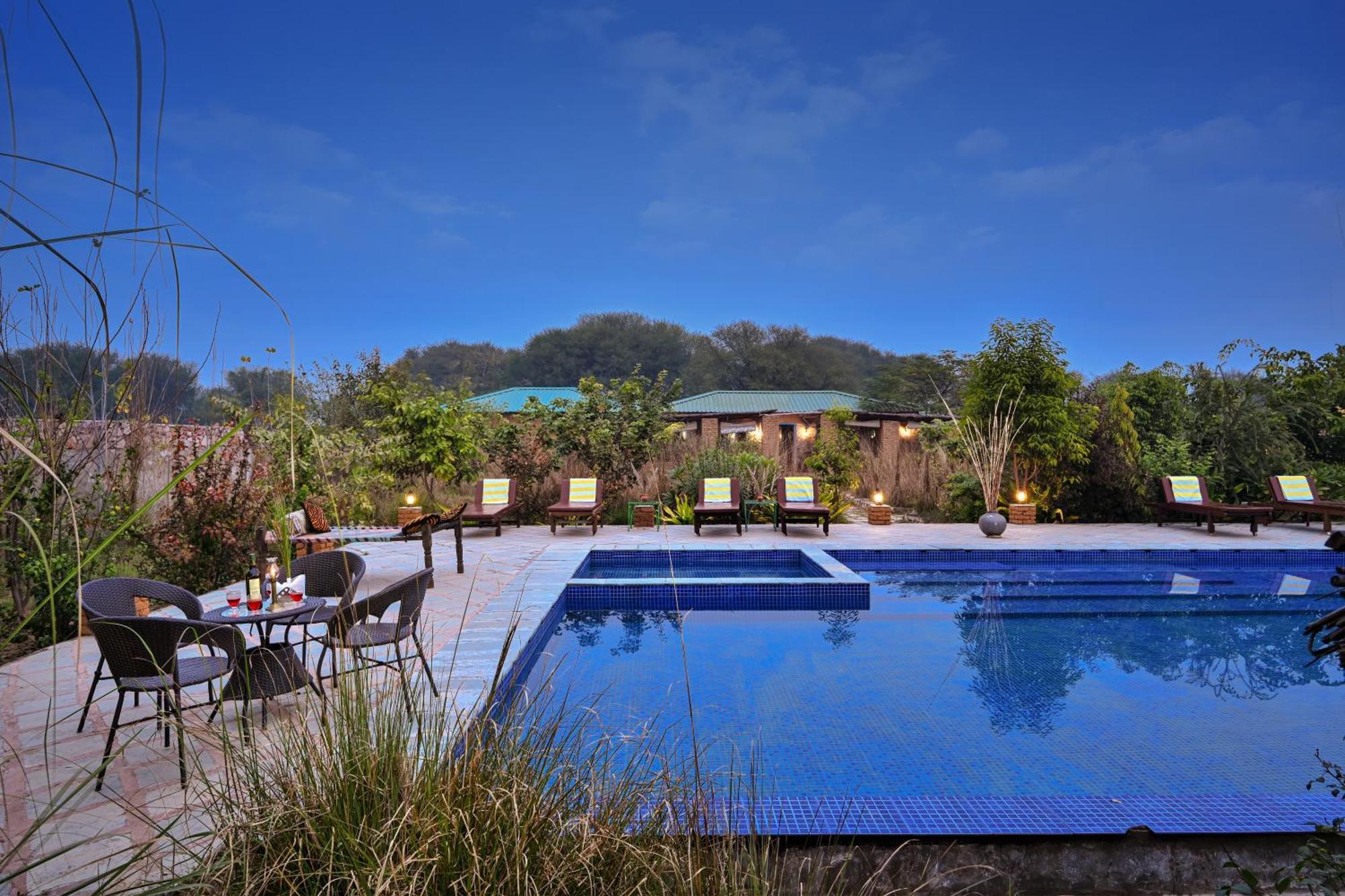 Bagh Serai - Rustic Cottage With Private Pool Sawai Madhopur Dış mekan fotoğraf